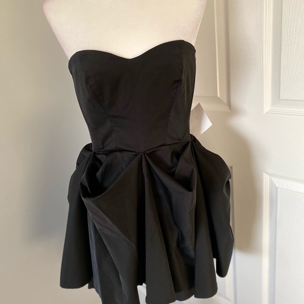 ASOS Strapless petite mini dress